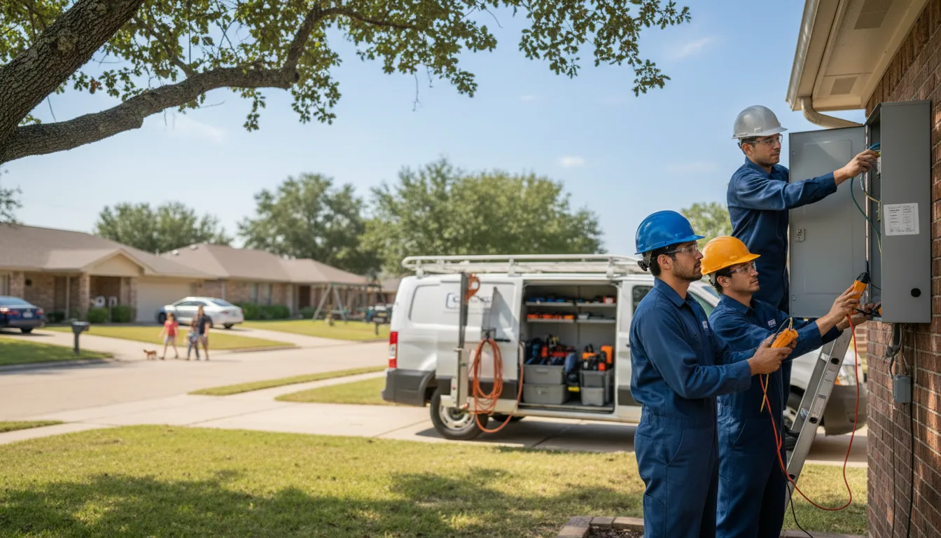 Certified electrician providing emergency electrical services in Slagle, LA
